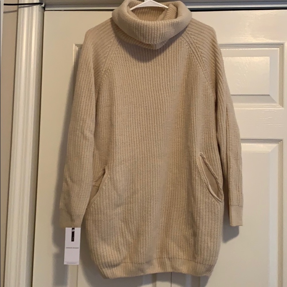 Goodnight Macaroon cowl neck dress/tunic